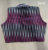 Collar By Ruhi Pure Ikkat Cotton Blouse Wholesale Market In Surat